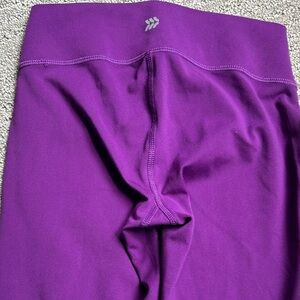 Purple athletic flares